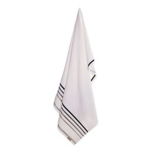 Toalha de Banho Karsten Fio Penteado Lumina Branco Cinza