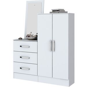 Cômoda Henn 2 Portas 3 Gavetas B700 - Branco