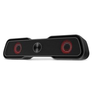 Caixa De Som Soundbar 2.0 Gamer 15w Rms Led Multilaser Preto