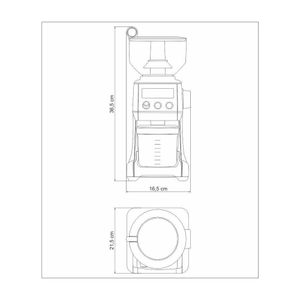 Moedor De Café Tramontina By Breville Express Em Aço Inox 60 Níveis De Moagem 220V