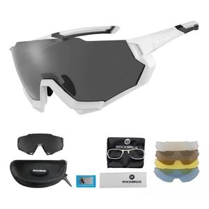 Óculos Bike Rockbross Air 2 Polarizado + 5 Lentes