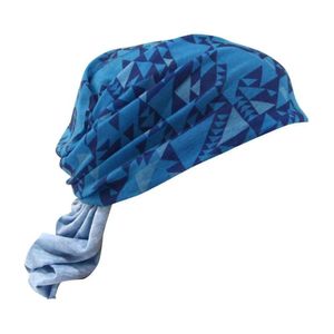 Bandana Logic Unica Nautika Proteção Uv50+ P/ Esportes Azul/preto único