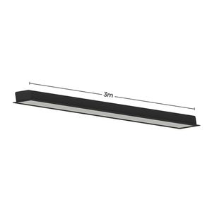 Perfil de Led de Embutir Save Energy LLS Flex II 3 Metros com LED 3000K Luz Amarela