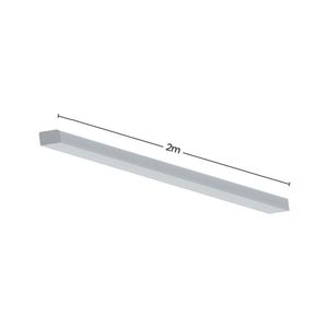 Perfil de Led de Embutir No Frame Save Energy LLS Flex II 2 Metros com LED 3000K Luz Amarela