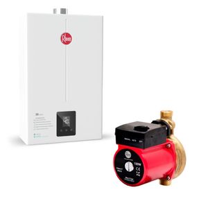 Kit Aquecedor 20 Litros GN Bivolt + Bomba 120W 127V Rheem