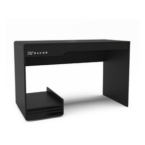 Mesa Gamer e Escritório XT RACER LINE Preto Politorno - Preto com Branco