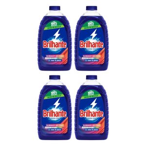 Kit Lava Roupa Líquido Brilhante 3L com 4 unidades