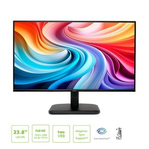 Monitor Acer 23.8" Full HD LED IPS 120 Hz 1 ms EK241Y Gbi