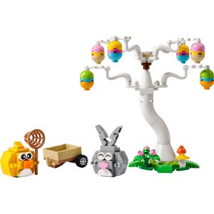 LEGO® Caça aos ovos do coelho e do pintinho da Páscoa