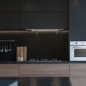 Coifa Infinity de Embutir 90 cm com 3 Velocidades Fischer - Branco