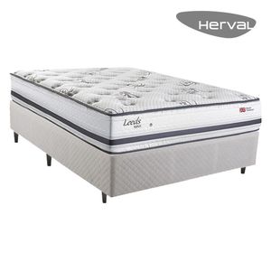 Cama Box de Casal Molas Maxspring Herval Leeds, 69x138x188 cm