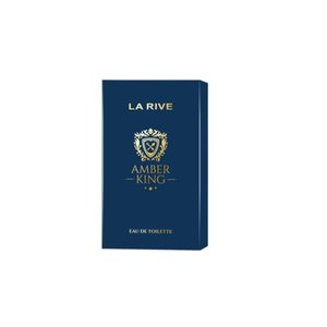 Kit 3 Perfume Amber King La Rive Eau de Toilette Mas. 100ml