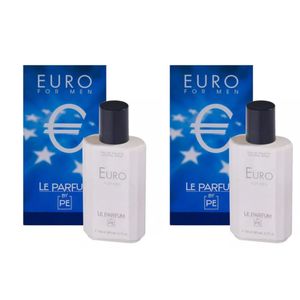 Kit 2 Perfume Paris Elysees Euro For Men Le Parfum 100ml Mas