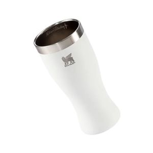 COPO STANLEY TÉRMICO PILSNER GLASS HAPPY HOUR BRANCO PALE STONE 0,44L 08193-00