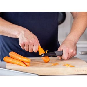 DESCASCADOR KITCHENAID PEELER EURO PARA FRUTAS E LEGUMES CINZA KAS112OHCGG