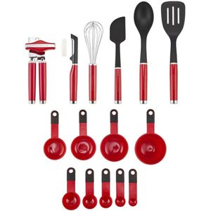 CONJUNTO KITCHENAID 15 PEÇAS PARA COZINHA VERMELHO KO447BXERI