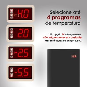 Cervejeira 400l Porta Solida Vcc400s Preta 220v - Refrimate 220v