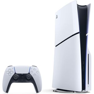 Console PlayStation 5 Slim, SSD 1TB, Edição Físico, Branco + 2 Jogos - Sony