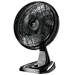VENTILADOR WAP DE MESA E PAREDE 8 PÁS FLOW TURBO 2 EM 1 50CM PRETO E CINZA 110V FW009218
