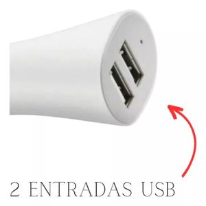 Carregador De Celular Para Veículo Com 2 Entradas Usb