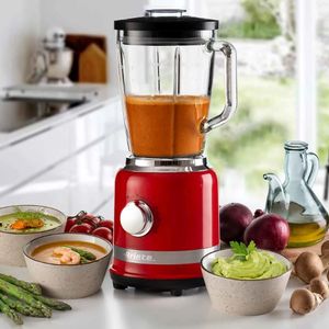 LIQUIDIFICADOR ARIETE MODERNA COPO DE VIDRO 1,5 LITROS VERMELHO 1000W 127V 00C058509ARBR