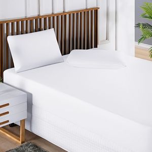 Protetor de Colchão Impermeável Microblock Solteiro 01 Peça - Branco