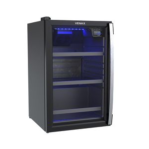 Cervejeira Expositora 100l Blue Light Porta De Vidro Invertida Expvqbl100pi 127v - Venax 127v