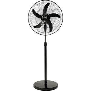 VENTILADOR WAP RAJADA PRO 60 DE COLUNA COM 5 PÁS PRETO 55CM BIVOLT FW006662