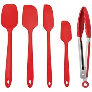 Conjunto de Espátulas e Pegador de Silicone - Praticidade e Qualidade