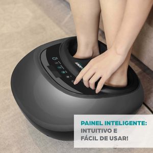 Massageador para pés Foot Zen e Massageador de Pescoço Neck Spa Genis Relax Polishop