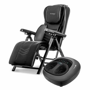 Poltrona de Massagem Flex com Aquecimento e Massageador para pés Foot Zen Genis Relax