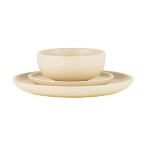 Prato Sobremesa Cerâmica 18,8cm Speckle Maxwell & Williams Creme