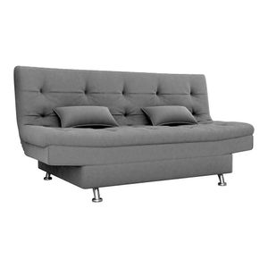 Sofá Cama Salomé Matrix - Cinza