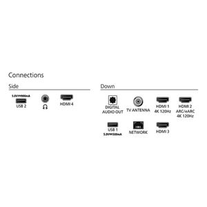 Smart TV Philips 55 Polegadas 4K UHD, LED, 55PML9118/78