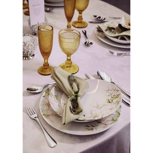 Aparelho de Jantar Tramontina Magnólia em Porcelana Decorada 20 Peças