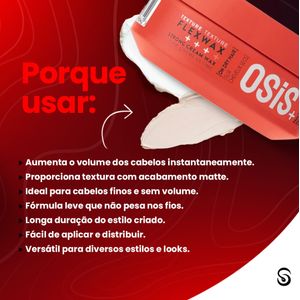 Schwarzkopf OSiS+  Pasta Capilar de Volume Pump Up 85 ml