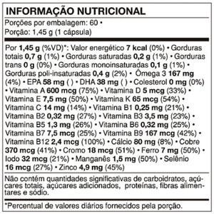 MULTIVITAMINICO AZ OMEGA 60CAPS VIDEIRA7