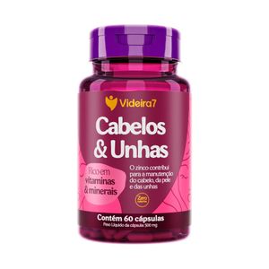 SUPLEMENTO CABELOS E UNHAS 60CAPS VIDEIRA7