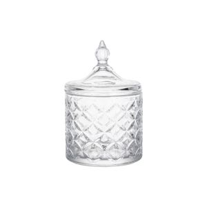 Potiche Decorativo De Vidro Amazônia 15,5cm - Hauskraft