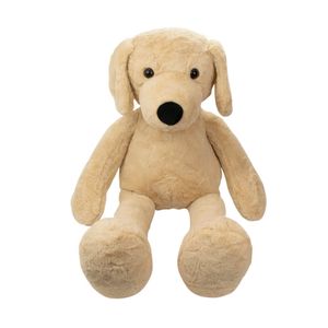 Cachorro Bege 40cm - Pelúcia - Tudo em  Caixa