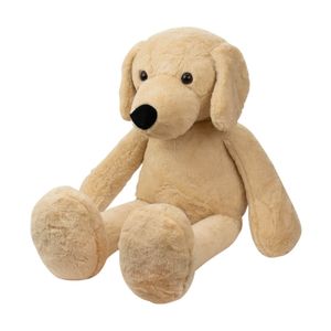 Cachorro Bege 40cm - Pelúcia - Tudo em  Caixa