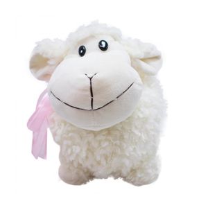 Ovelha Branca Laço 23cm - Pelúcia - Tudo em  Caixa