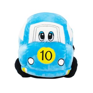 Carro Corrida Azul 31cm - Pelúcia - Tudo em  Caixa