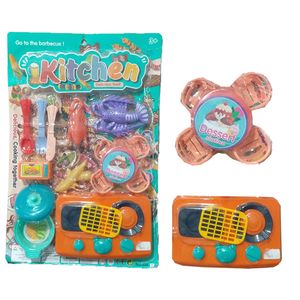 Brinquedo cozinha Infantil completa 11 peças WM23302