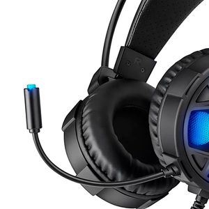 Headset gaming com microfone H400 USB P2 Audio 4D HP