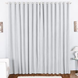 Cortina Tóquio Varão Simples Tecido Oxford 3,00m x 2,80m Janela Quarto Sala - Branca