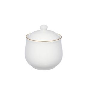 Açucareiro de Porcelana Royal Branco 300 ml