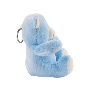 Chaveiro Urso Azul 15cm - Pelúcia - Tudo em Caixa