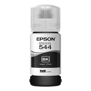 Kit 2 Garrafas Refil de Tinta Para Impressora Original Epson T544 Preto