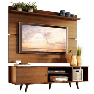 Rack Dubai e Painel para TV até 65" Rustic Madesa